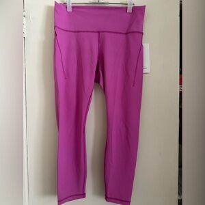 NWT Size 14 Lululemon Wunder Train HR Legging 25” pockets PPKT